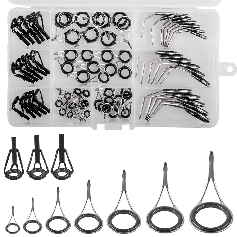 Fishing Rod Guide Replacement - เบ็ดตกปลาคู่มือเบ็ดตกปลาเคล็ดลับเปลี่ยนชุด Fishing Pole Rod ชุดซ่อมคู่มือและเคล็ดลับ Rod