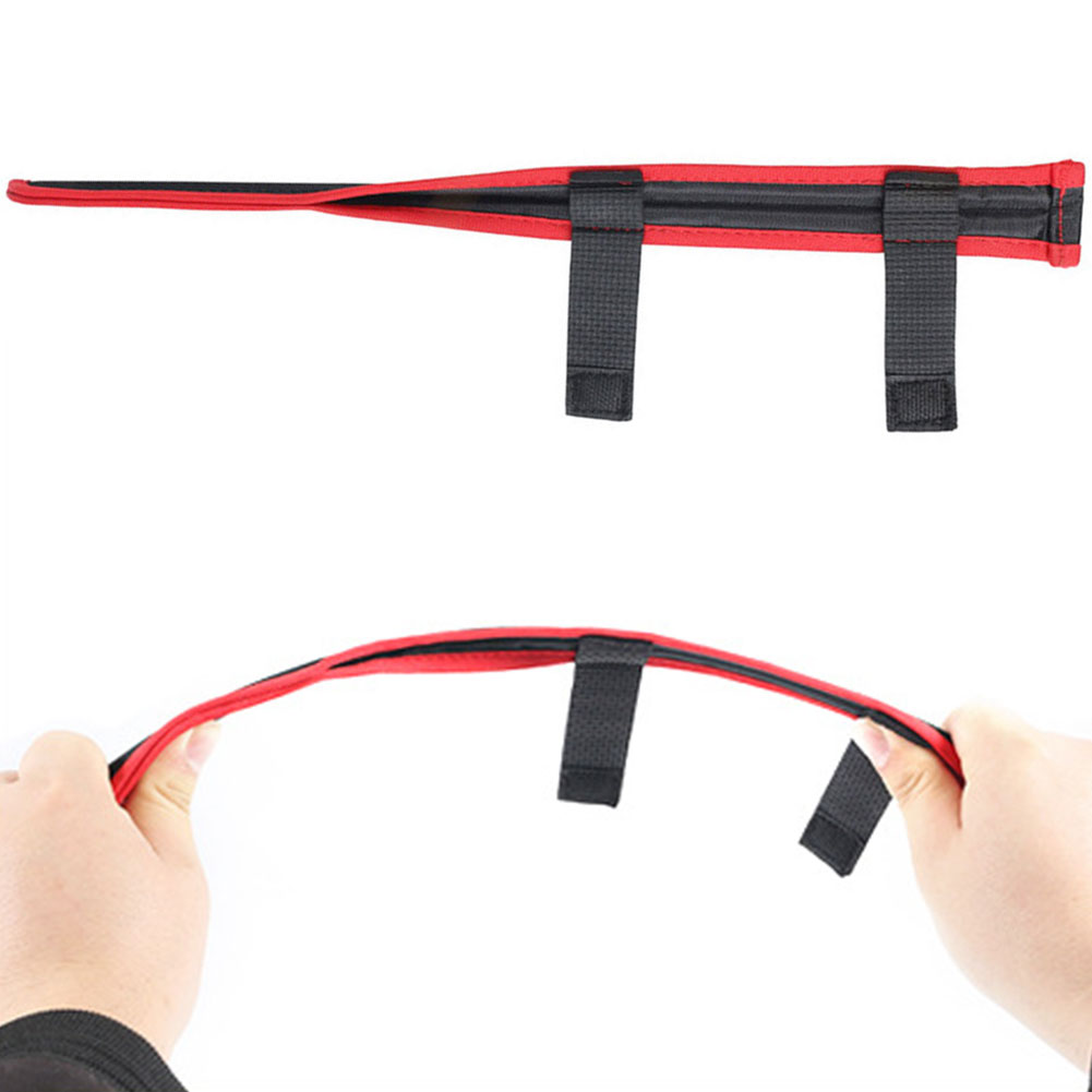 Fishing Rod Case - ปลอกหุ้มปลายคันเบ็ดแบบพกพาพับได้ ปลอกป้องกันปลายคันเบ็ด ปลอกใส่อุปกรณ์ตกปลา ปลอกป้องกันปลายคันเบ็ดสำหรับคันเบ็ด
