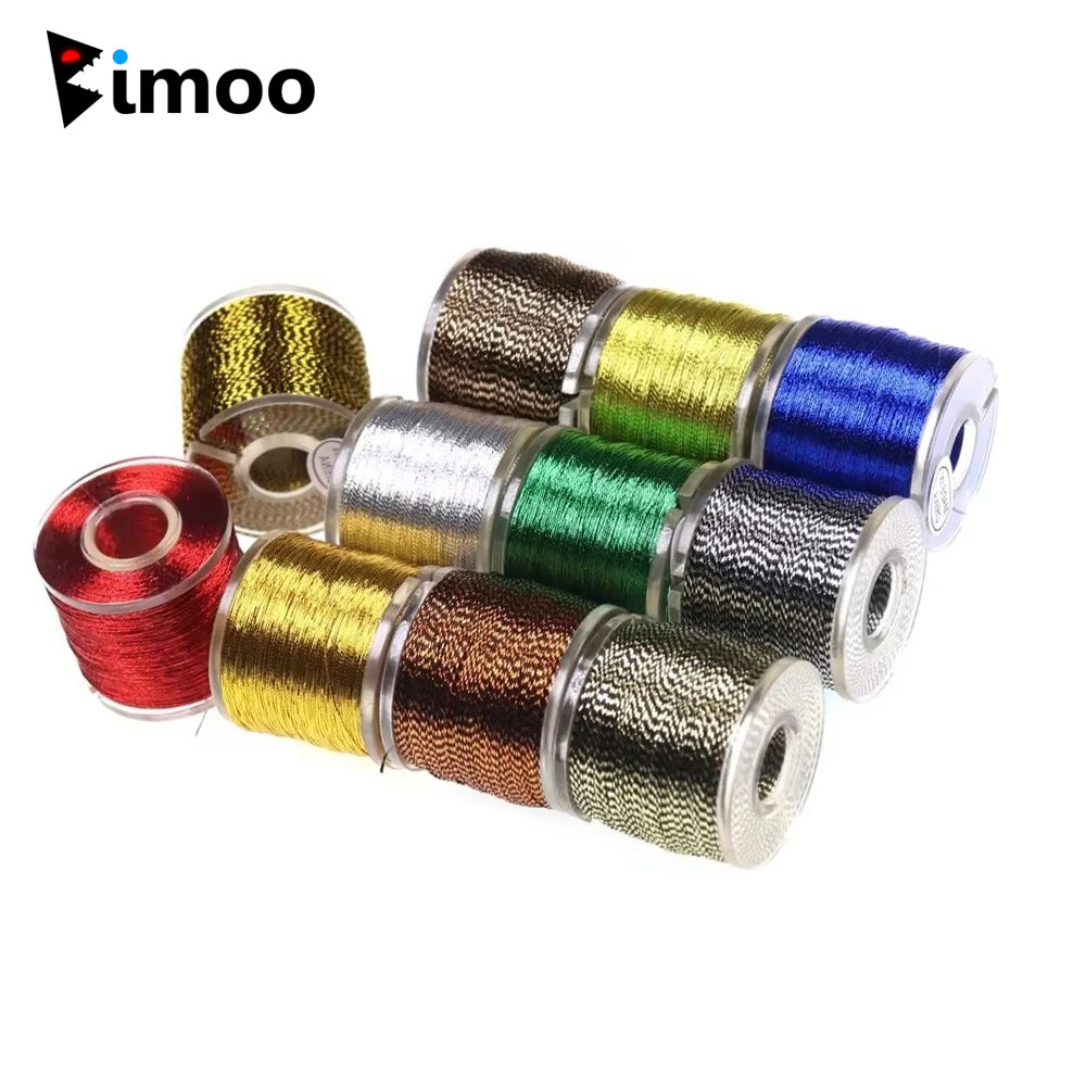 Fishing Rod Building Kit - ด้ายโลหะสำหรับพันคันเบ็ด 100 หลา/ม้วน สำหรับทำคันเบ็ด ตกปลา ผูกห่วงตาไก่