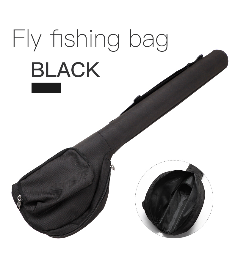 Fishing Rod Fly - ชุดคันเบ็ดตกปลาแบบฟลายพร้อมกระเป๋าเก็บคันเบ็ด ขนาด 69 ซม. สำหรับคันเบ็ดตกปลาแบบฟลายขนาด 7