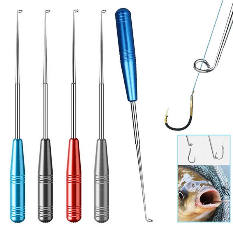 Fishing Rod Building Kit - สแตนเลสความปลอดภัย EXTRACTOR ตะขอตกปลา Detacher Remover Rapid