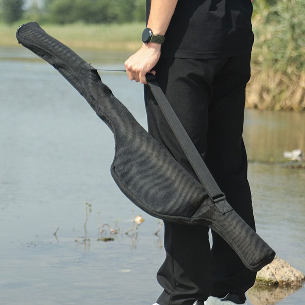 กระเป๋าใส่คันเบ็ดแบบพับได้ สีด - Fishing Rod Case บทวิจารณ์และราคา