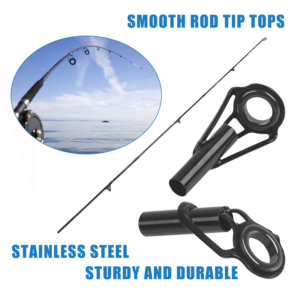 เบ็ดตกปลาคู่มือเบ็ดตกปลาเคล็ดล - Fishing Rod Guide Replacement บทวิจารณ์และราคา