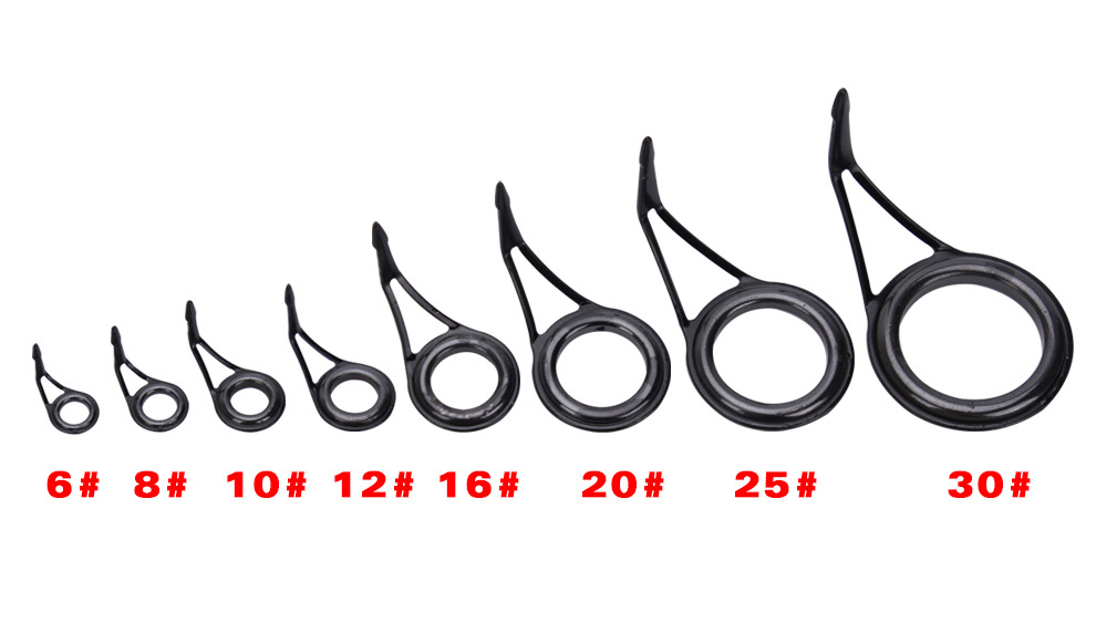 ตกปลา Rod Guide แหวนสแตนเลสเซร - Fishing Rod Guide Replacement บทวิจารณ์และราคา