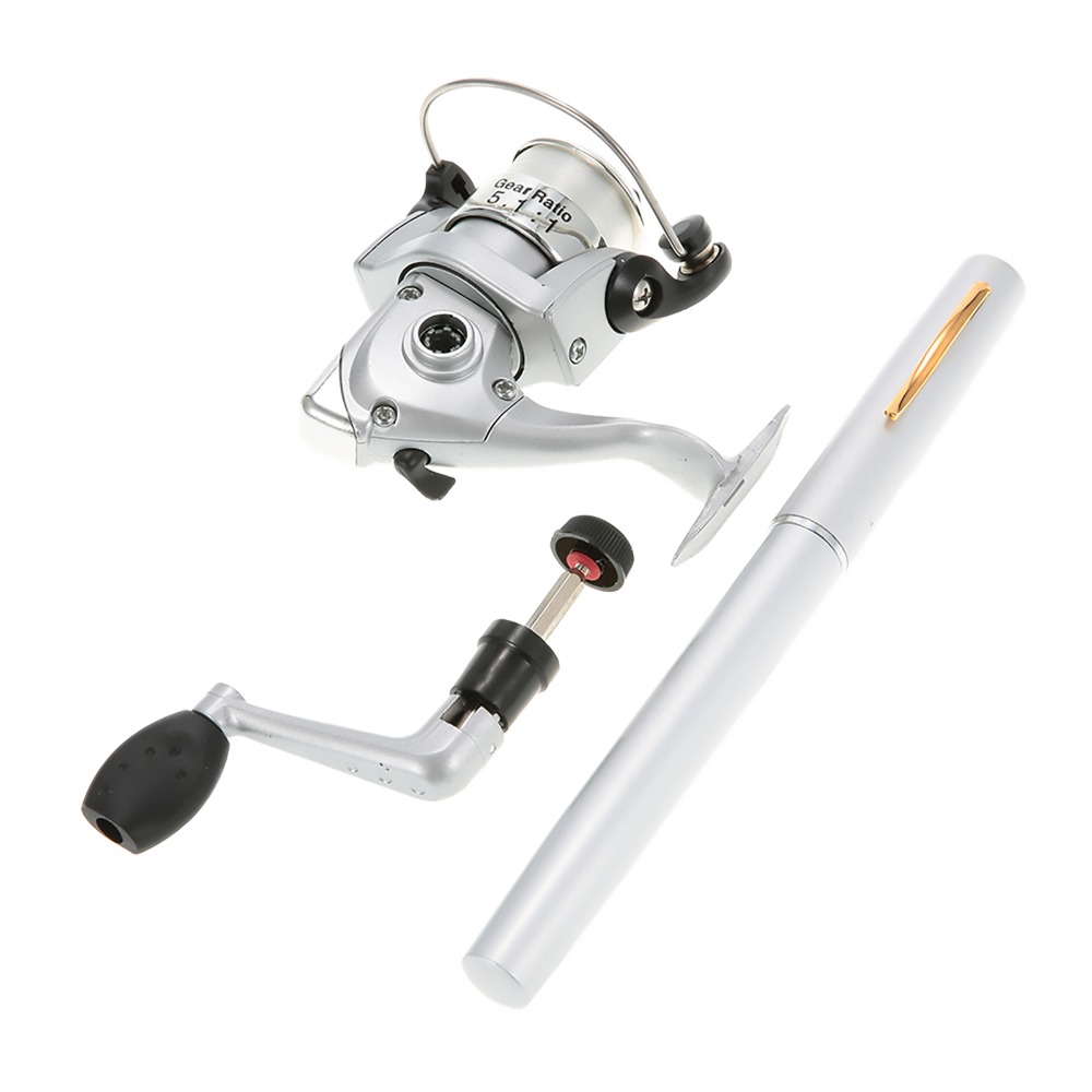 คันเบ็ดตกปลาพกพาแบบยืดหดได้ น้ - Fishing Rod Fly บทวิจารณ์และราคา