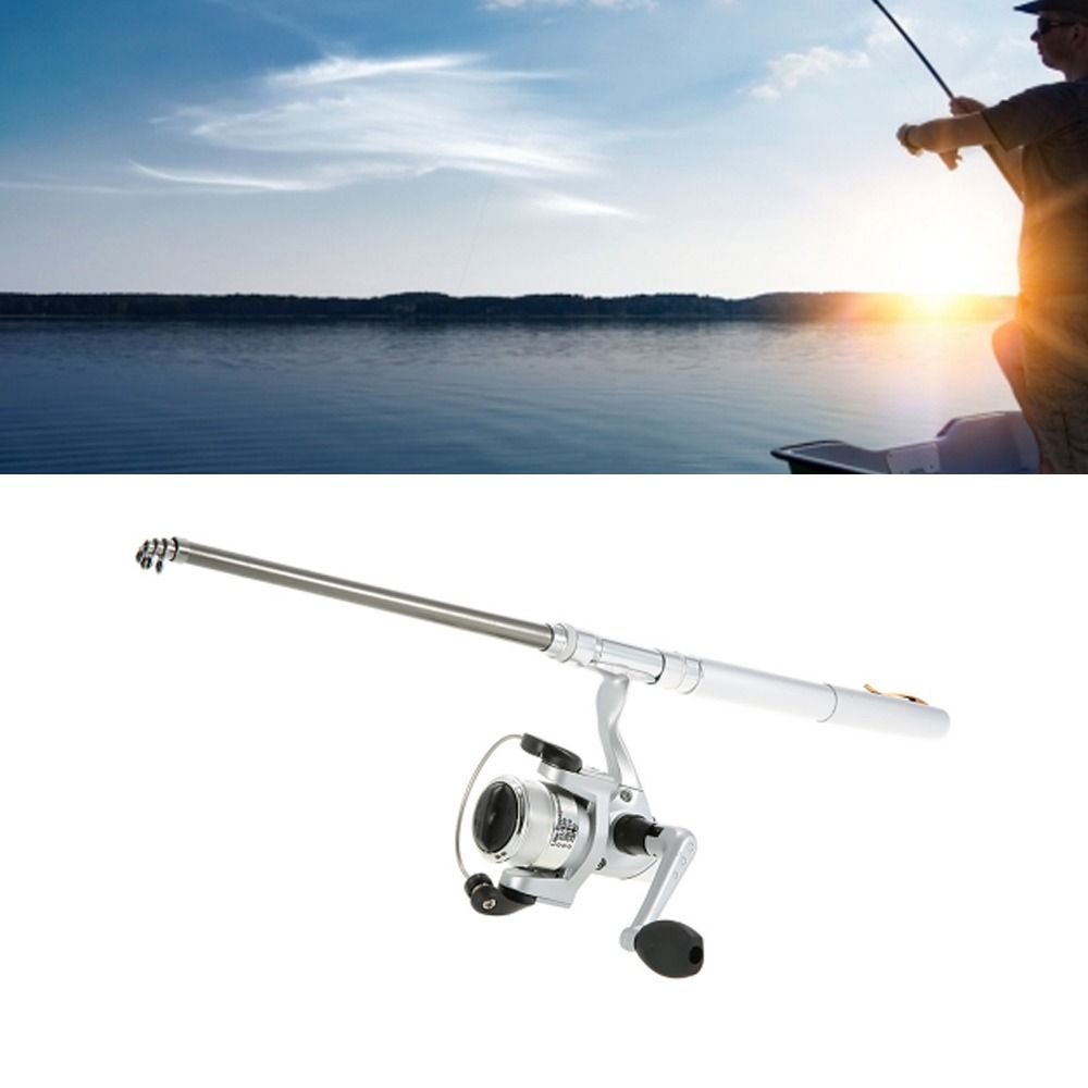 คันเบ็ดตกปลาแบบพกพา คันเบ็ดแบบ - Fishing Rod Fly บทวิจารณ์และราคา