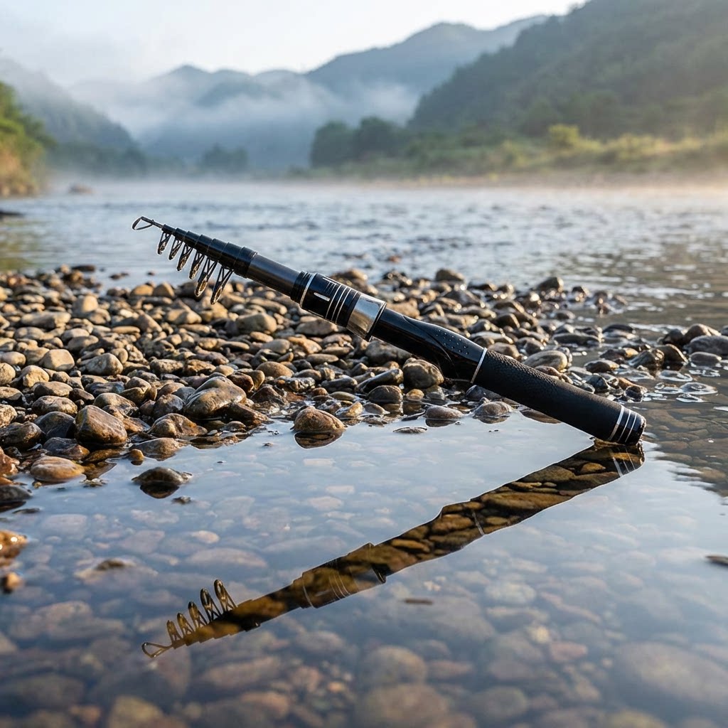 คันเบ็ดตกปลาคาร์บอนแบบยืดหดได้ - Fishing Rod Casting บทวิจารณ์และราคา