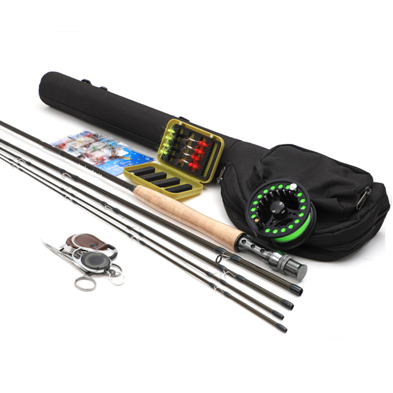 ชุดคันเบ็ดตกปลาแบบฟลายพร้อมกระ - Fishing Rod Fly บทวิจารณ์และราคา
