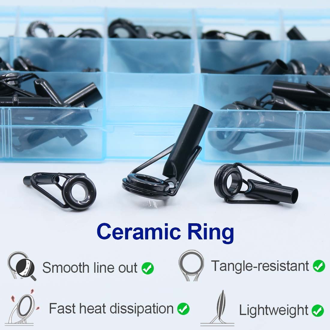FishTrip Rod Tip ชุดซ่อม 5 ~ 5 - Fishing Rod Guide Replacement บทวิจารณ์และราคา