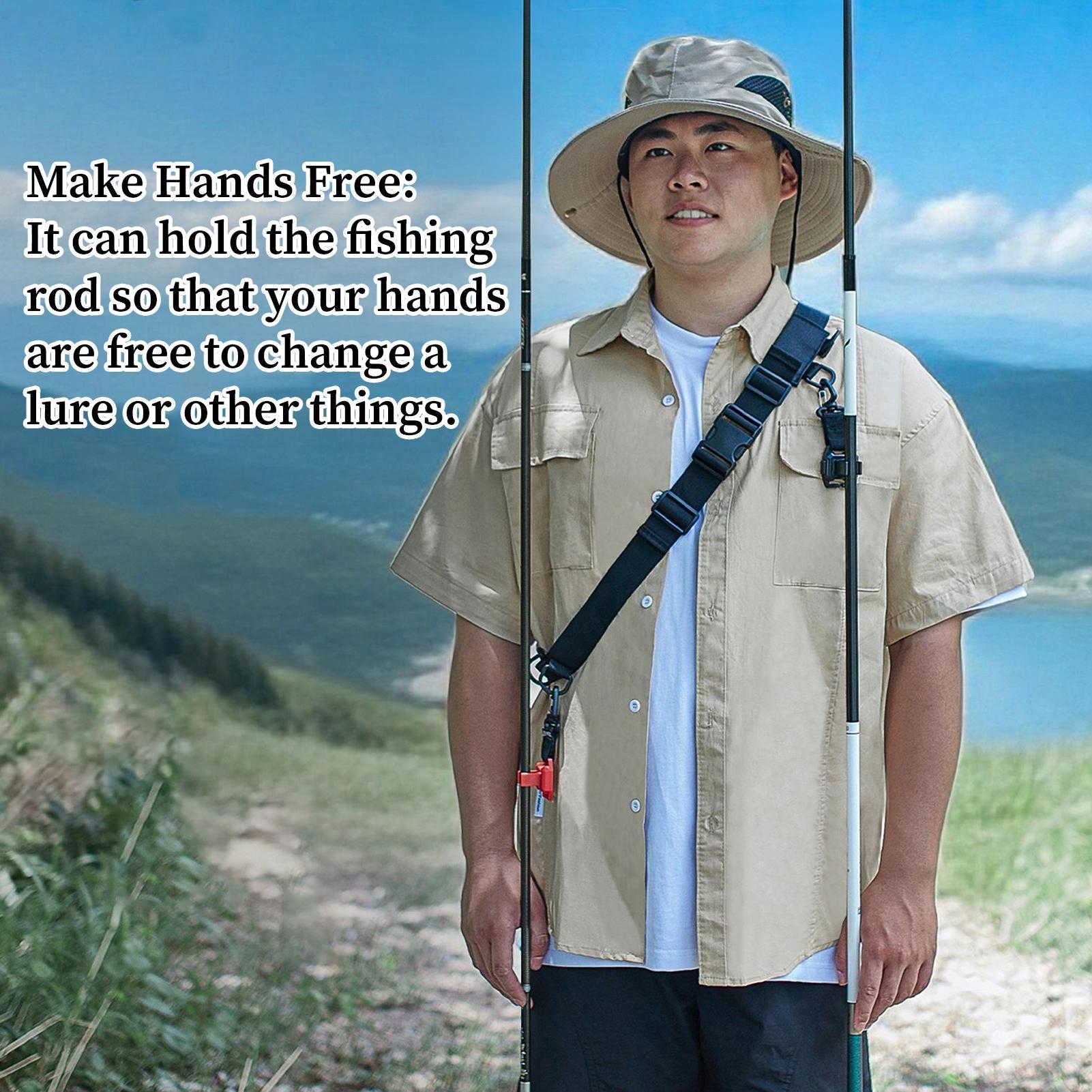 ที่ยึดคันเบ็ดแบบพกพา สายรัดปรั - Fishing Rod Surf บทวิจารณ์และราคา
