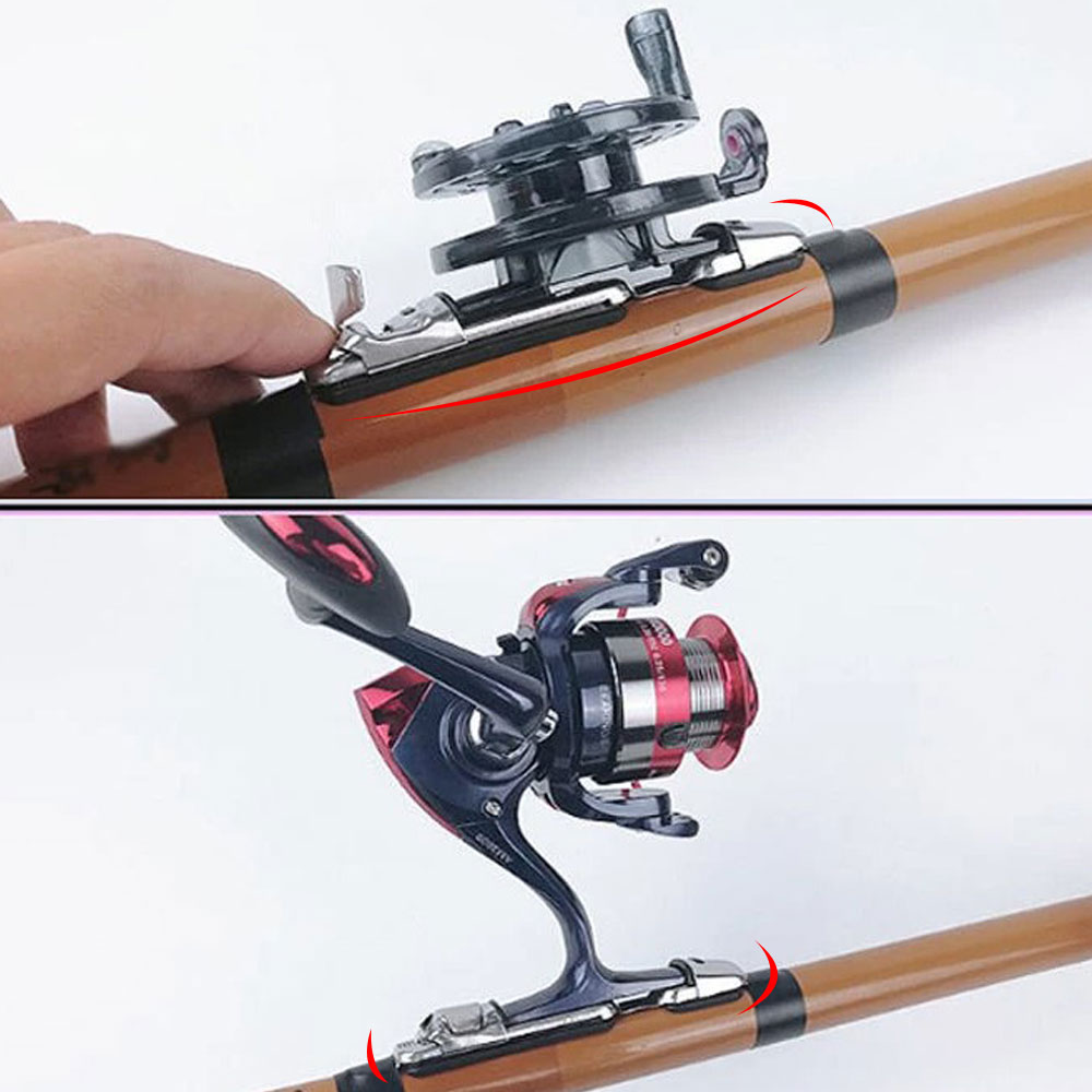 รอกตกปลาสแตนเลสสำหรับติดเบาะนั - Fishing Rod Combo บทวิจารณ์และราคา