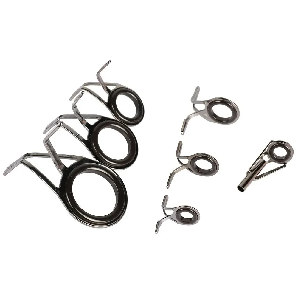 7 ชิ้น/เซ็ตตกปลาสแตนเลสชุดซ่อม - Fishing Rod Building Kit บทวิจารณ์และราคา