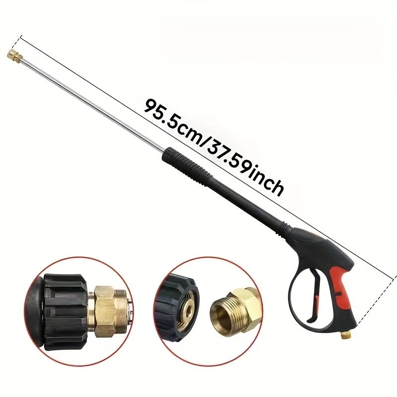 ปืนฉีดน้ำแรงดันสูงแบบพกพาพร้อม - Fishing Rod Travel บทวิจารณ์และราคา