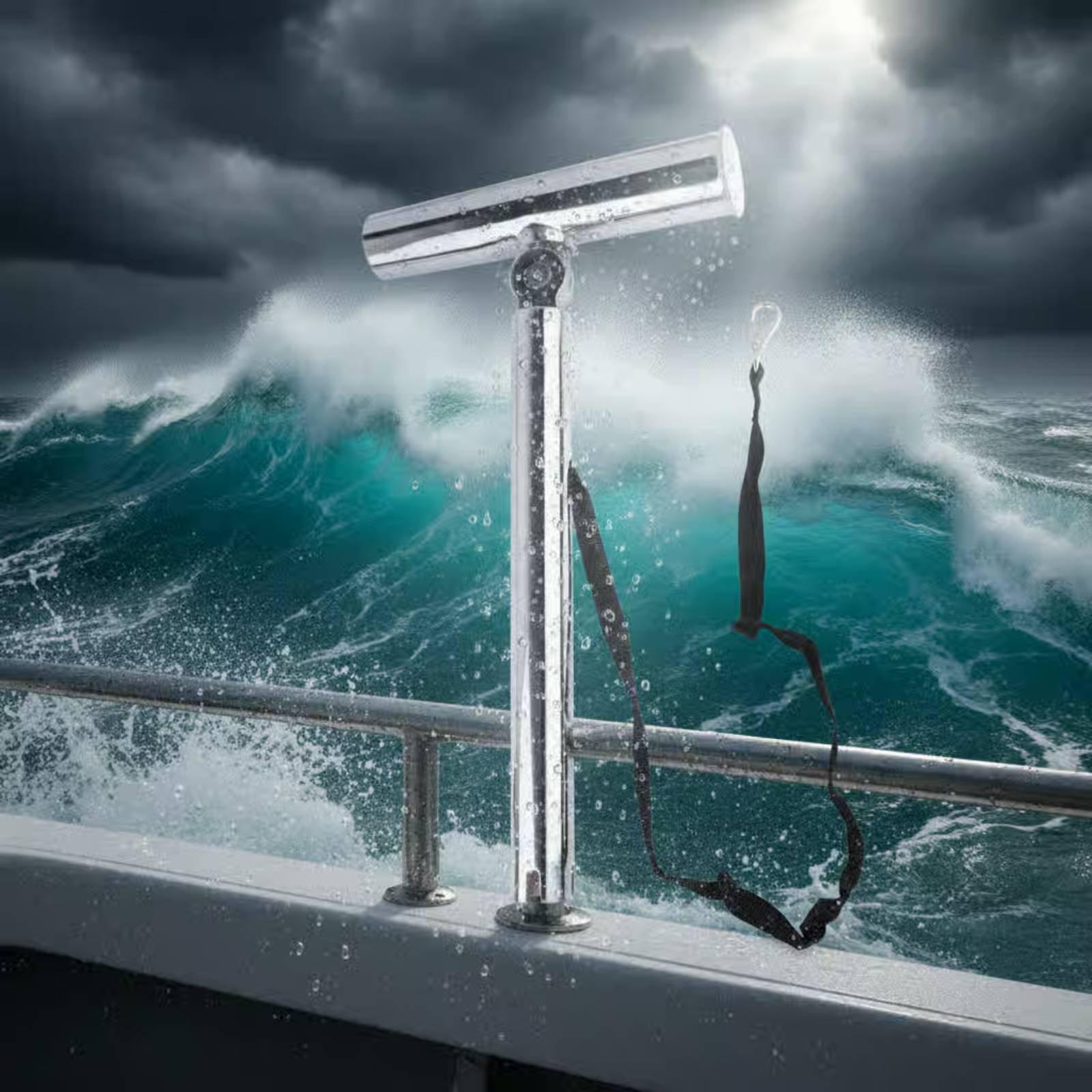 ที่วางคันเบ็ดสแตนเลสแบบปรับได้ - Fishing Rod Boat บทวิจารณ์และราคา